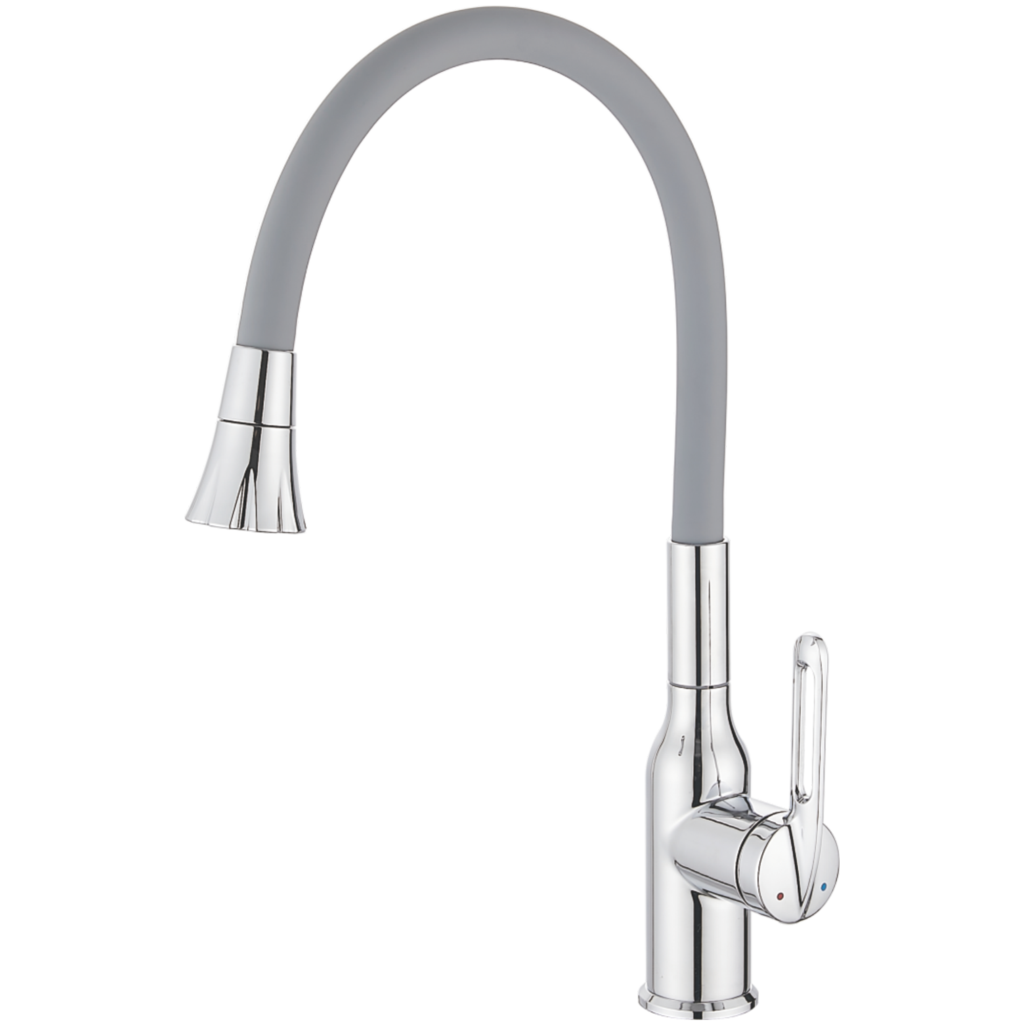 Смеситель для кухни, нержавеющая сталь, хром HB 42830