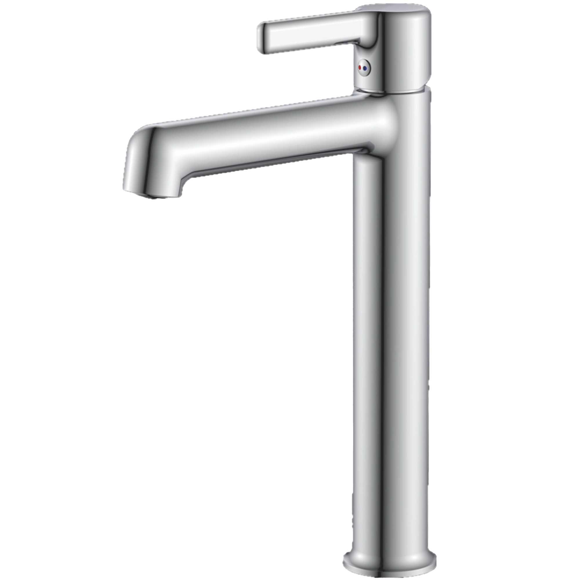 Смеситель для раковины, высокий, латунь, хром HB 11814