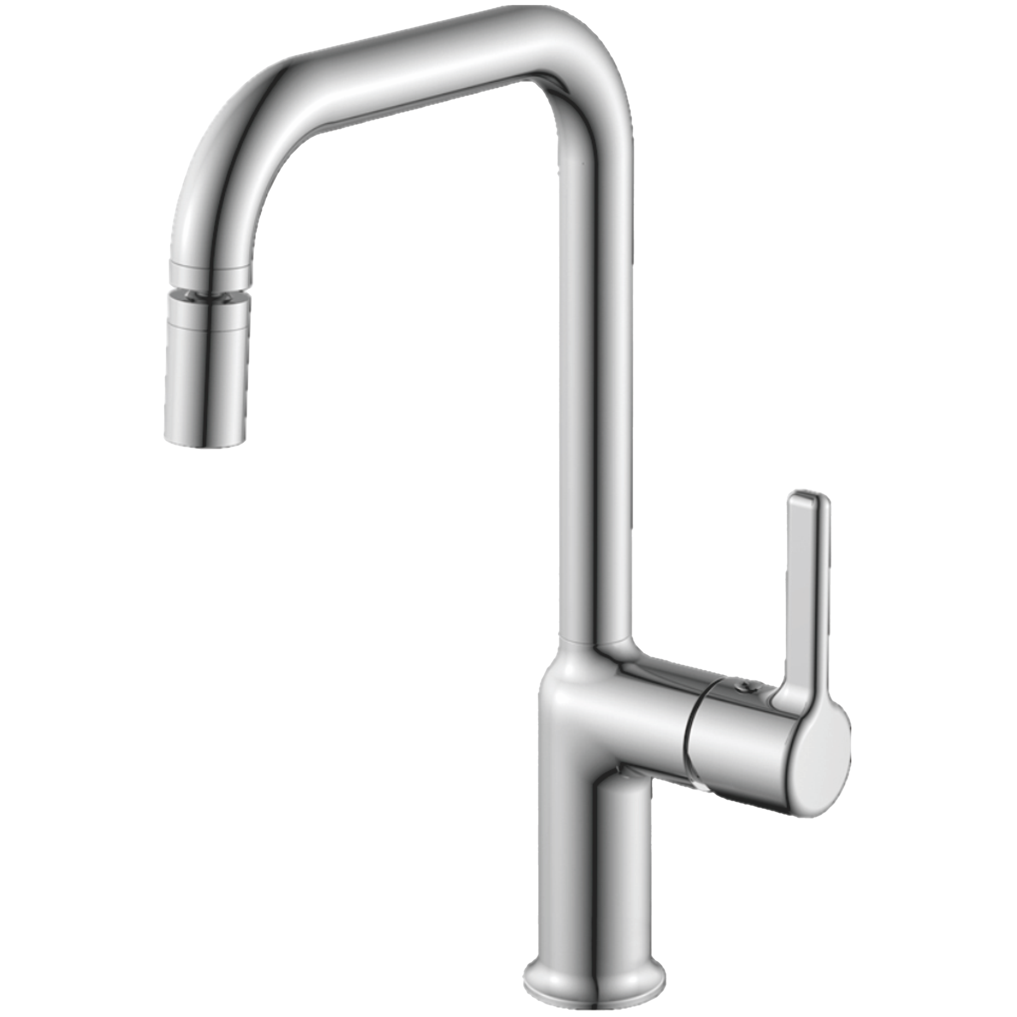 Смеситель для кухни, латунь, хром HB 70814