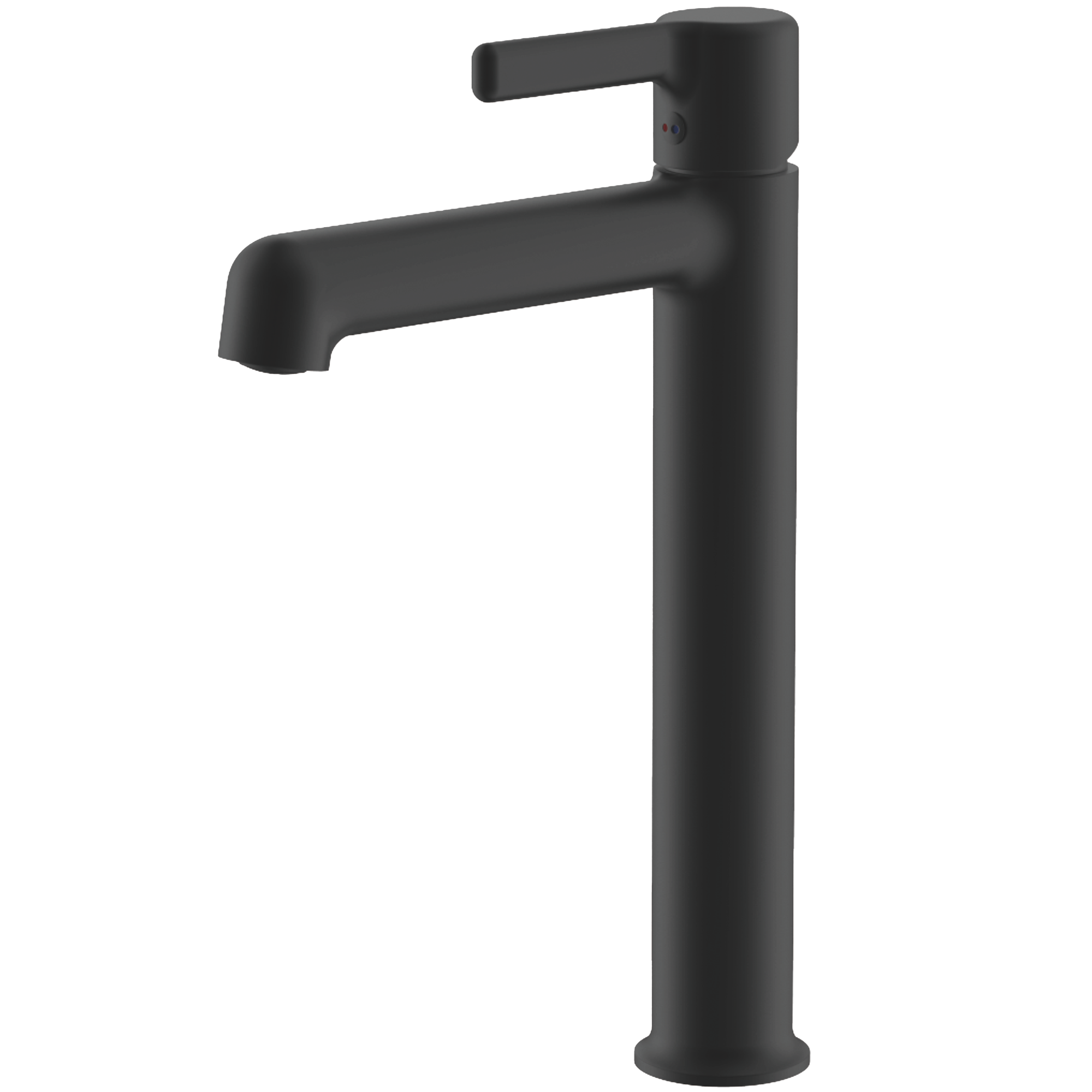 Смеситель для раковины, высокий, латунь, черный HB 11814-7