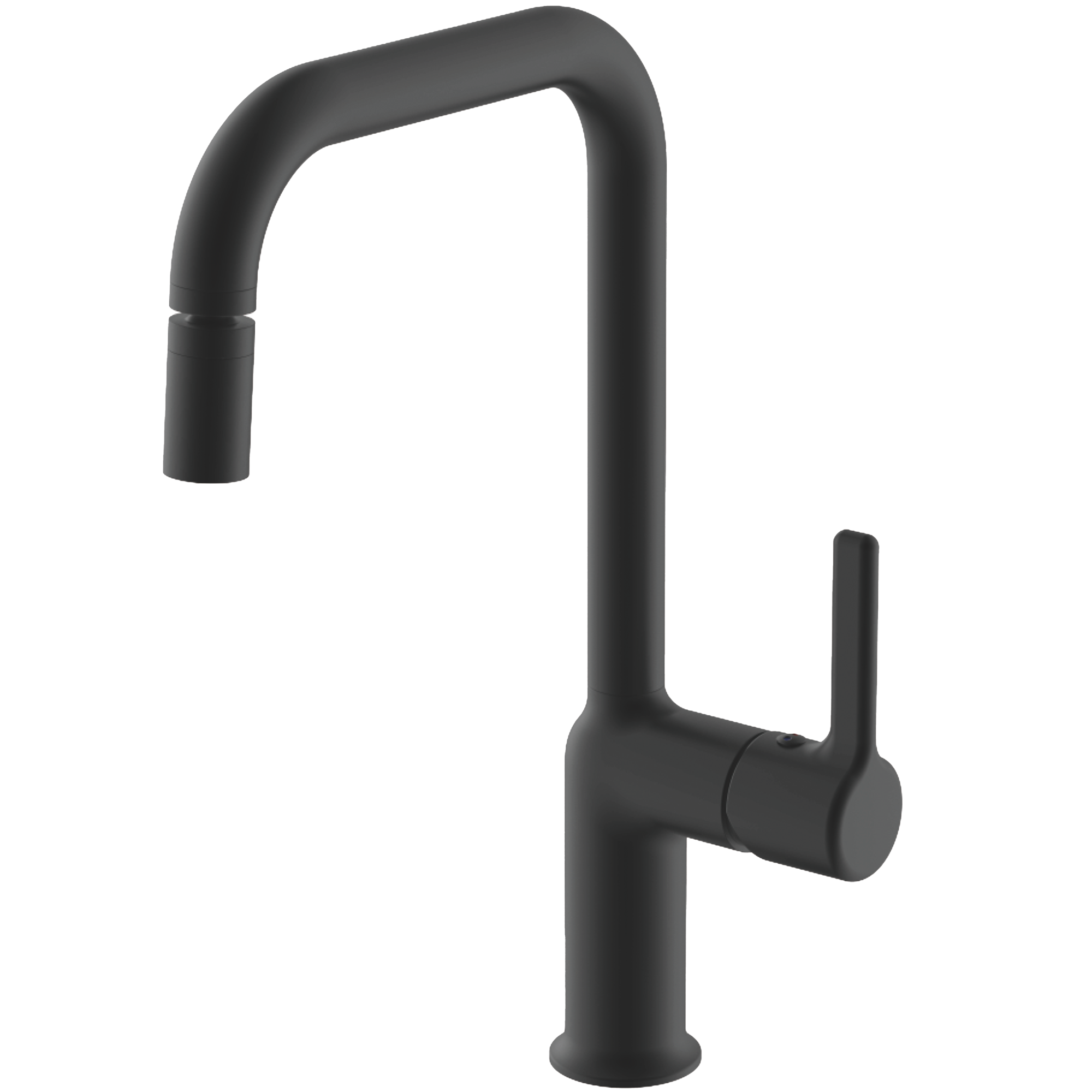 Смеситель для кухни, латунь, черный HB 70814-7