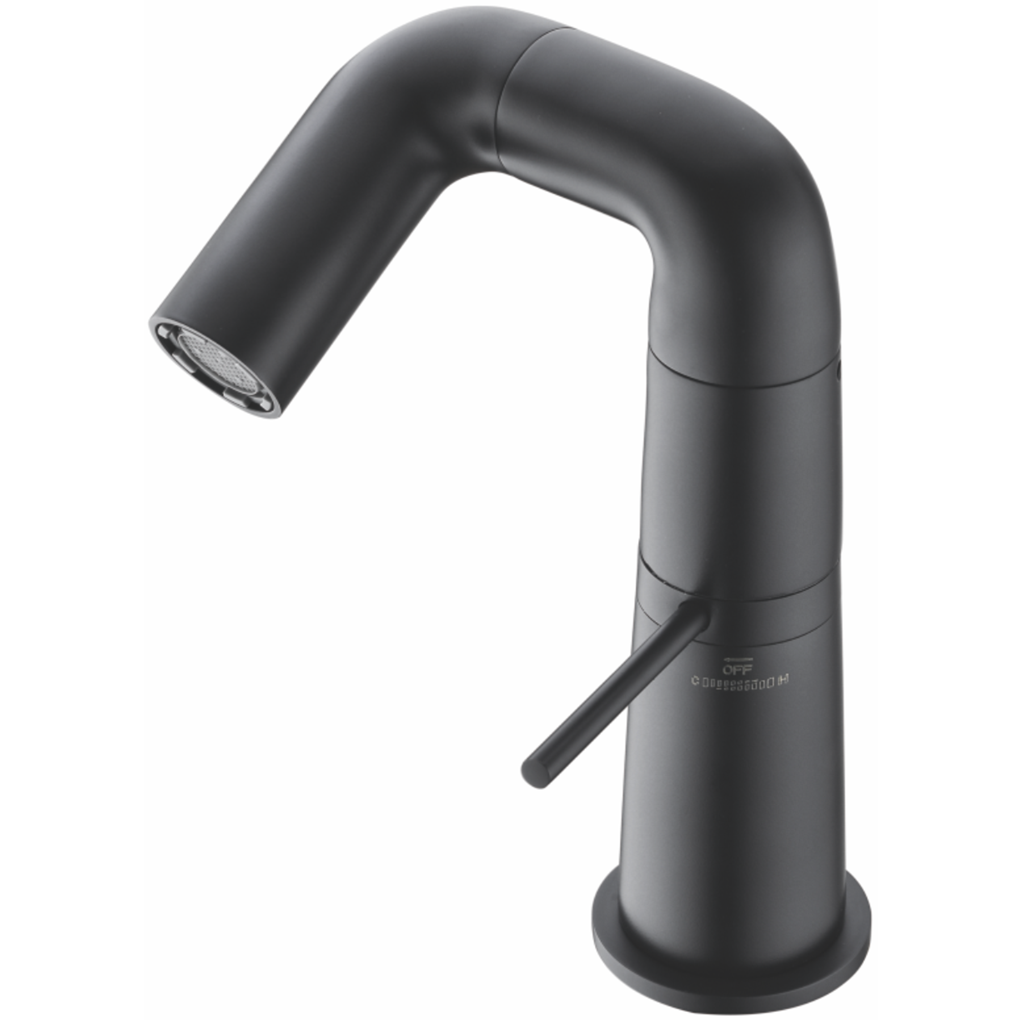 Смеситель для раковины, прогрессивный картридж, латунь, черный HB 10813-7