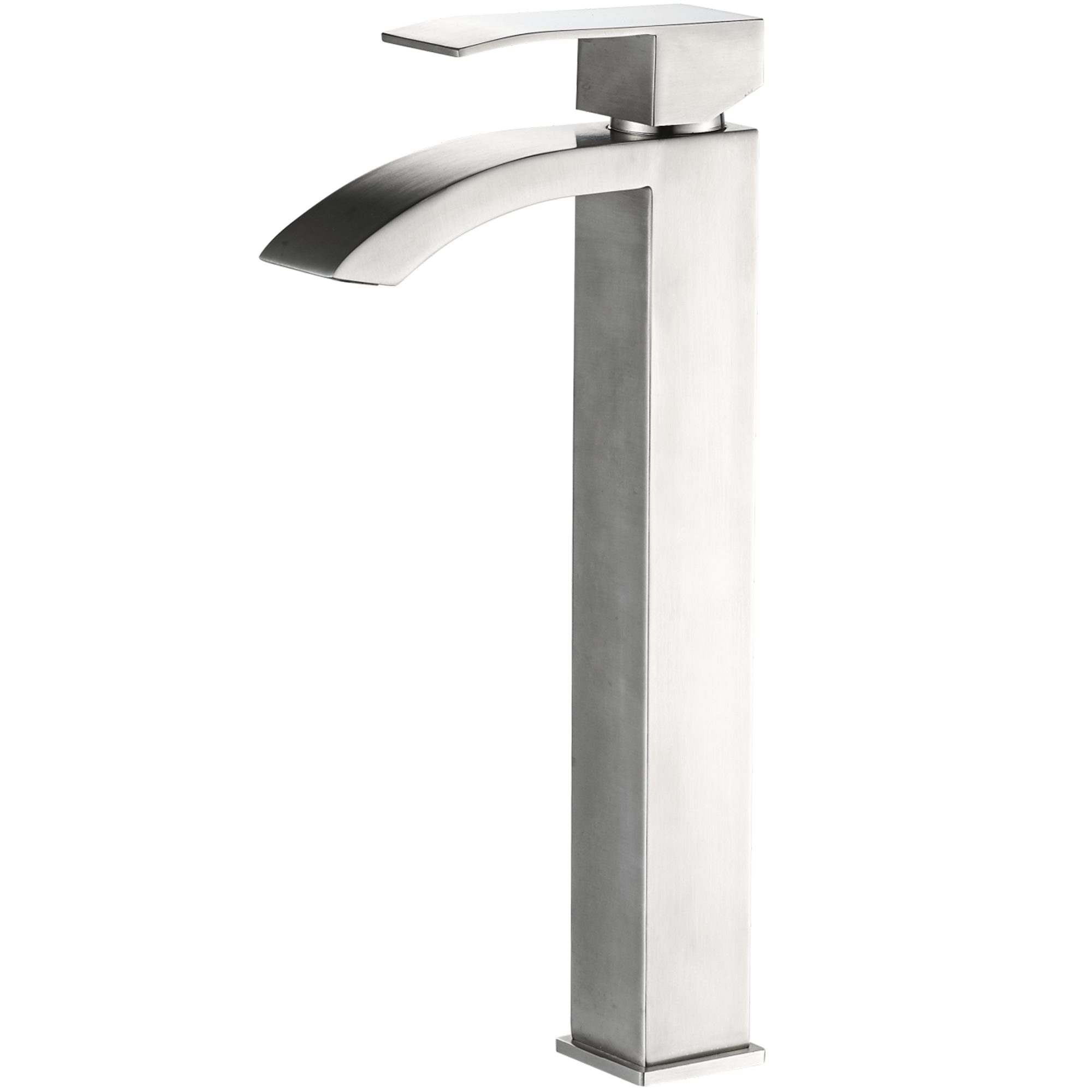 Смеситель для раковины, высокий, нержавеющая сталь HB 11815