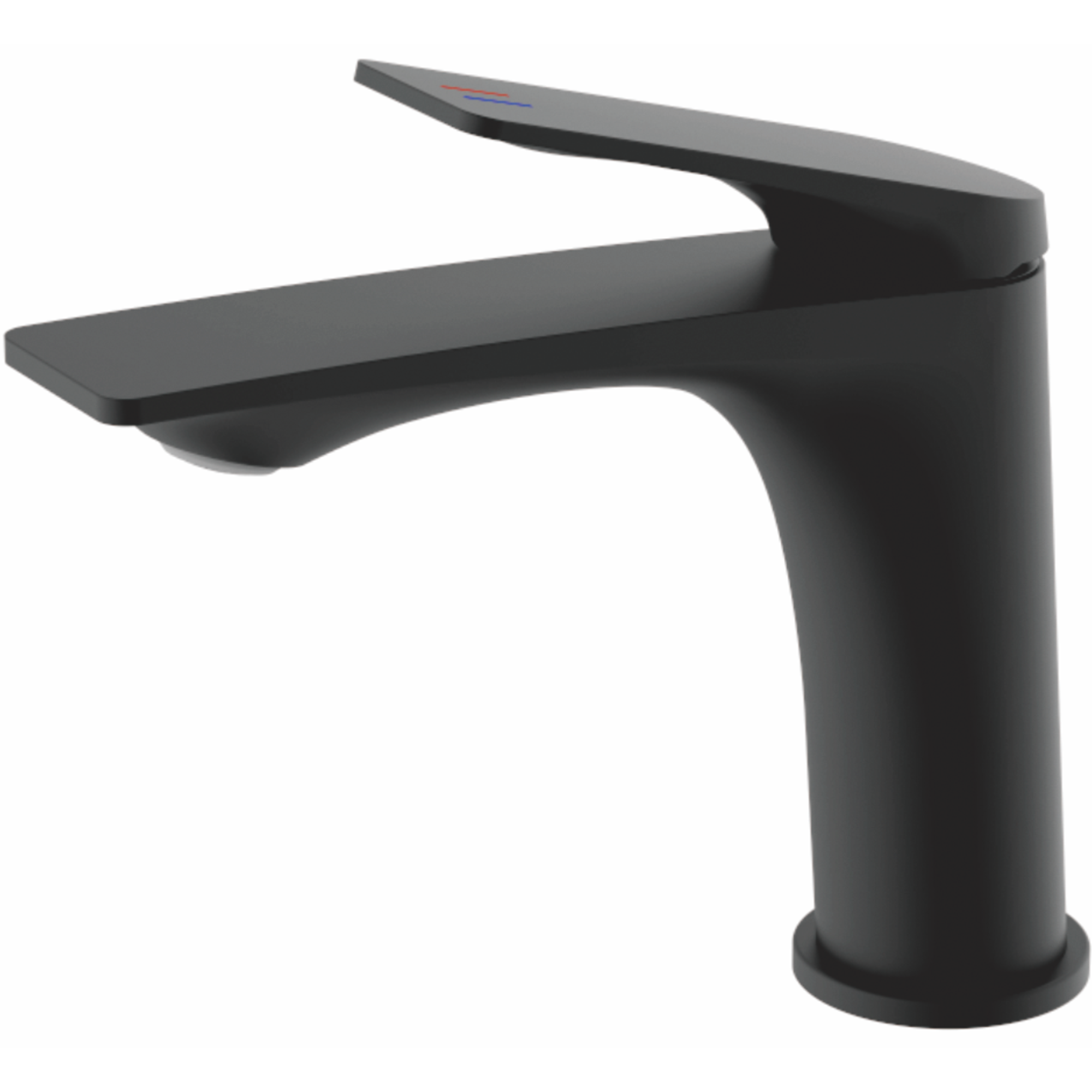 Смеситель для раковины, латунь, черный HB 10816-7