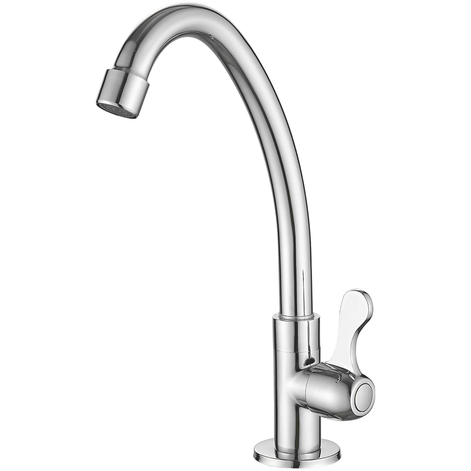 Кран моно, нержавеющая сталь HB 4185