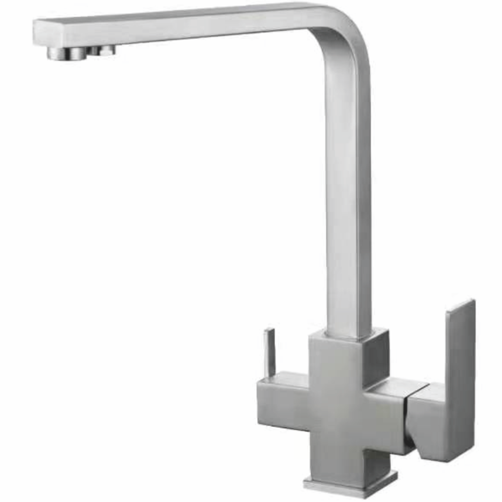 Смеситель для кухни с подключением фильтра, нержавеющая сталь HB 76803-2