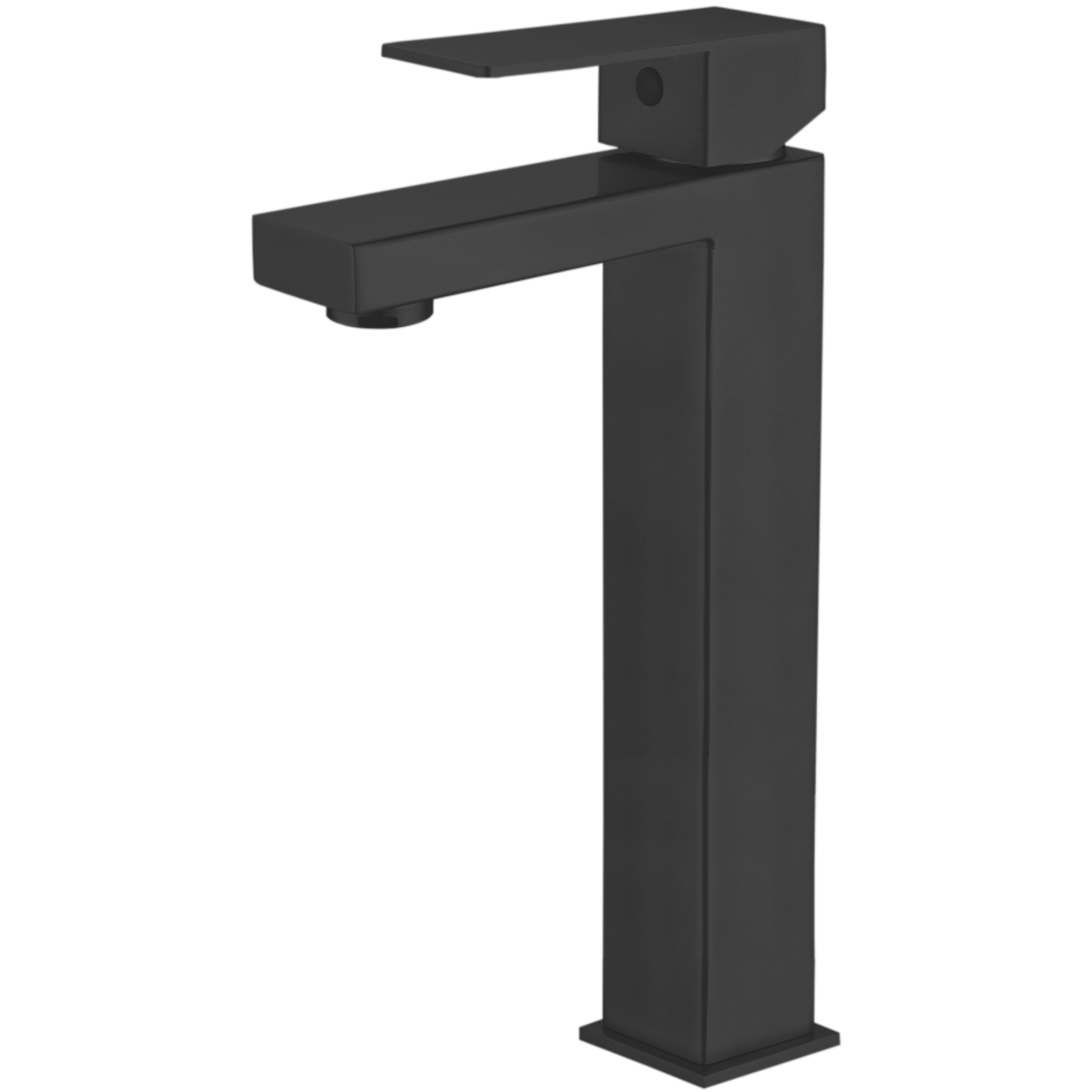 Смеситель для раковины высокий, нержавеющая сталь, черный HB 11803-7