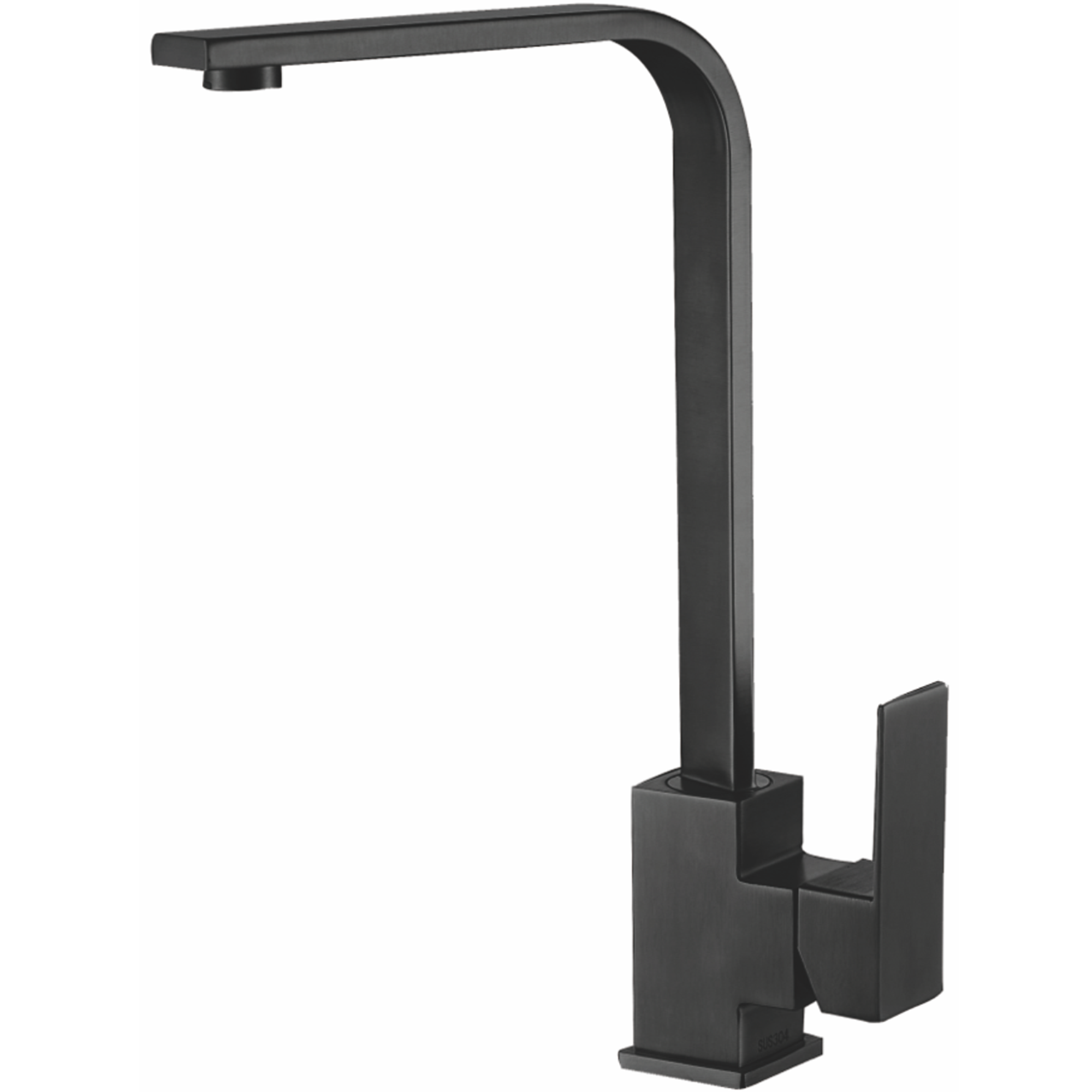 Смеситель для кухни, нержавеющая сталь, черный HB 70803-7