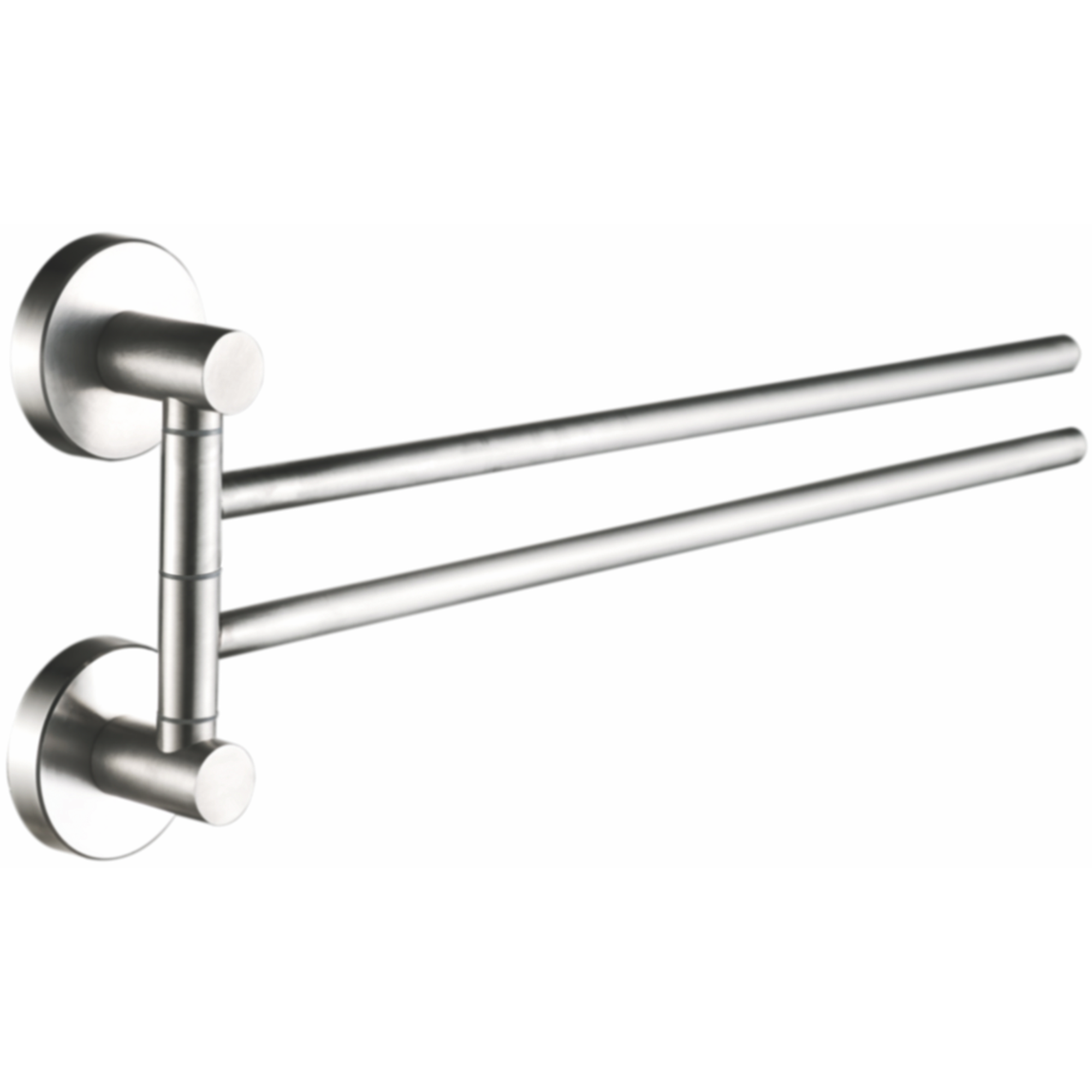 Держатель для полотенец, двойной, поворотный 400 мм, нержавеющая сталь HB 8312
