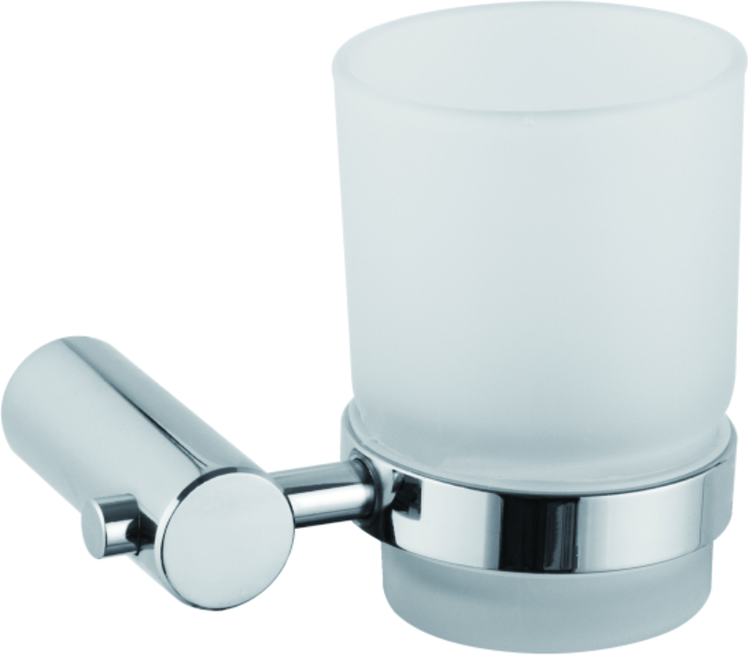 Держатель стакана матовое стекло, хром HB 8406