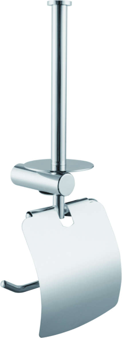 Держатель для туалетной бумаги с подставкой, хром HB 8411