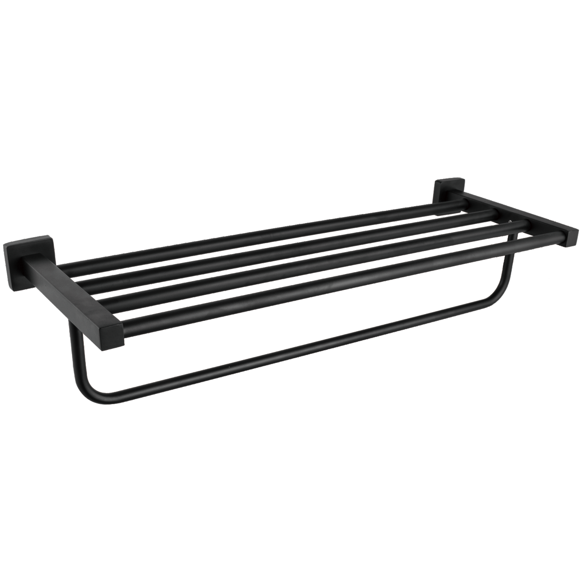 Полка для полотенец, черный HB 8924