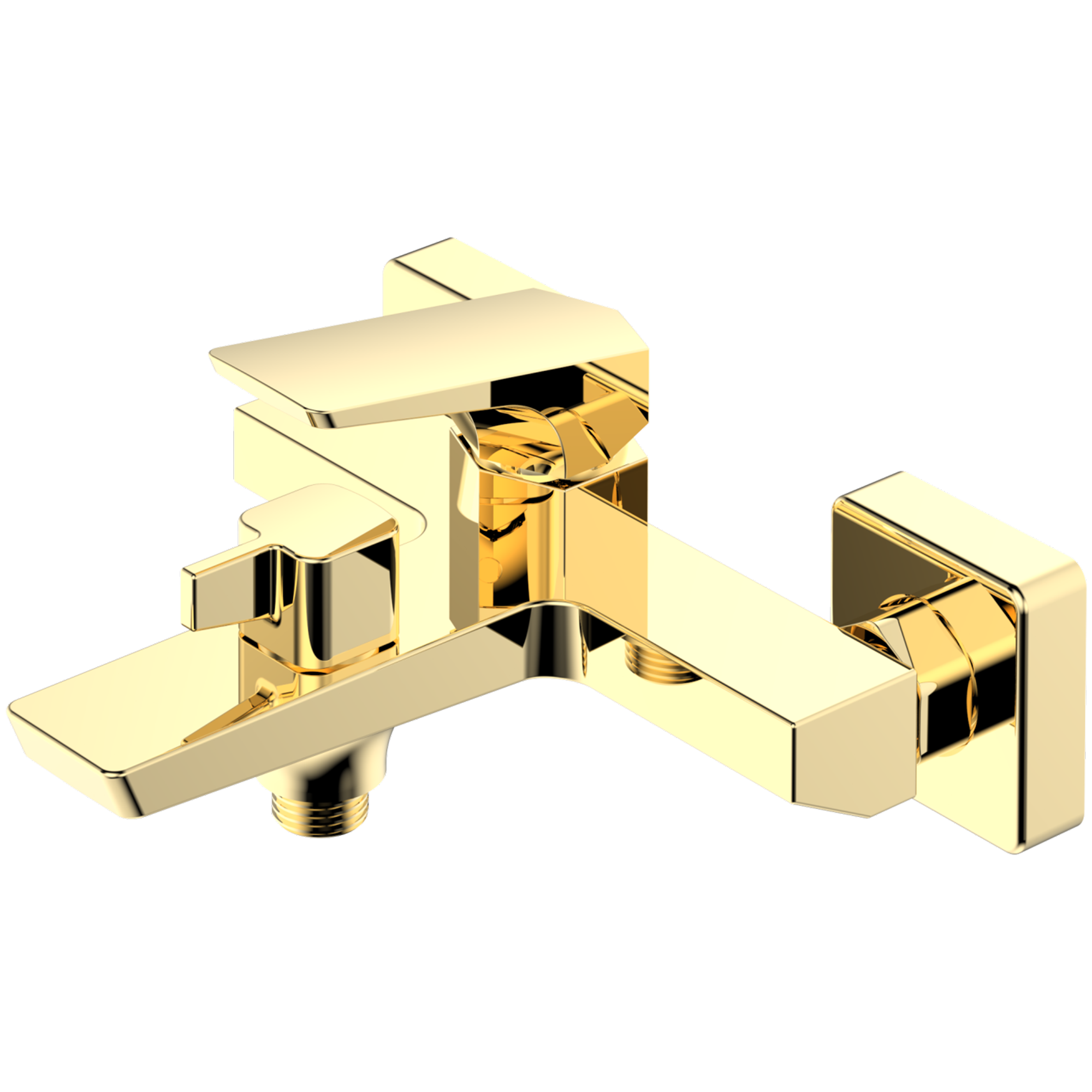 Смеситель для ванны золотой HB60726-5
