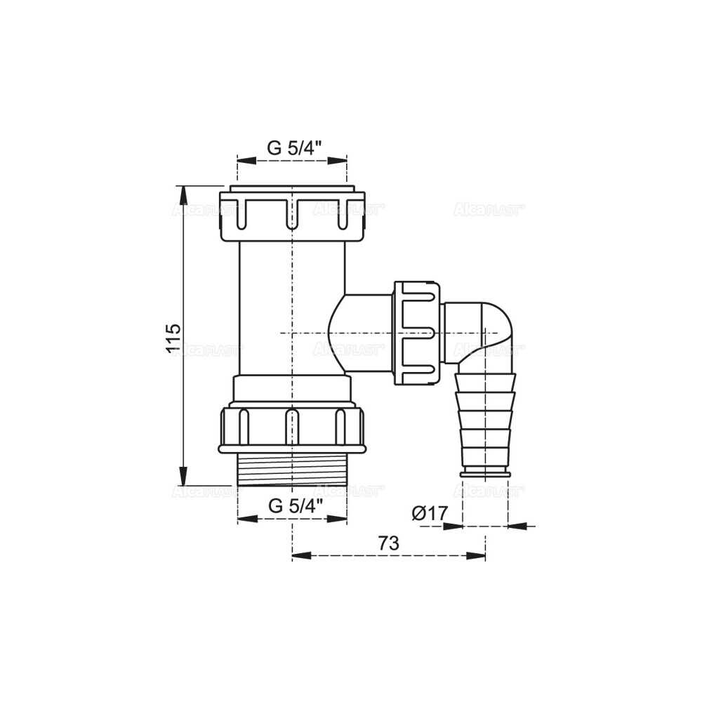 A300 ПЕРЕХОДНИК 5/4 СО ШТУЦЕРОМ (239263)
