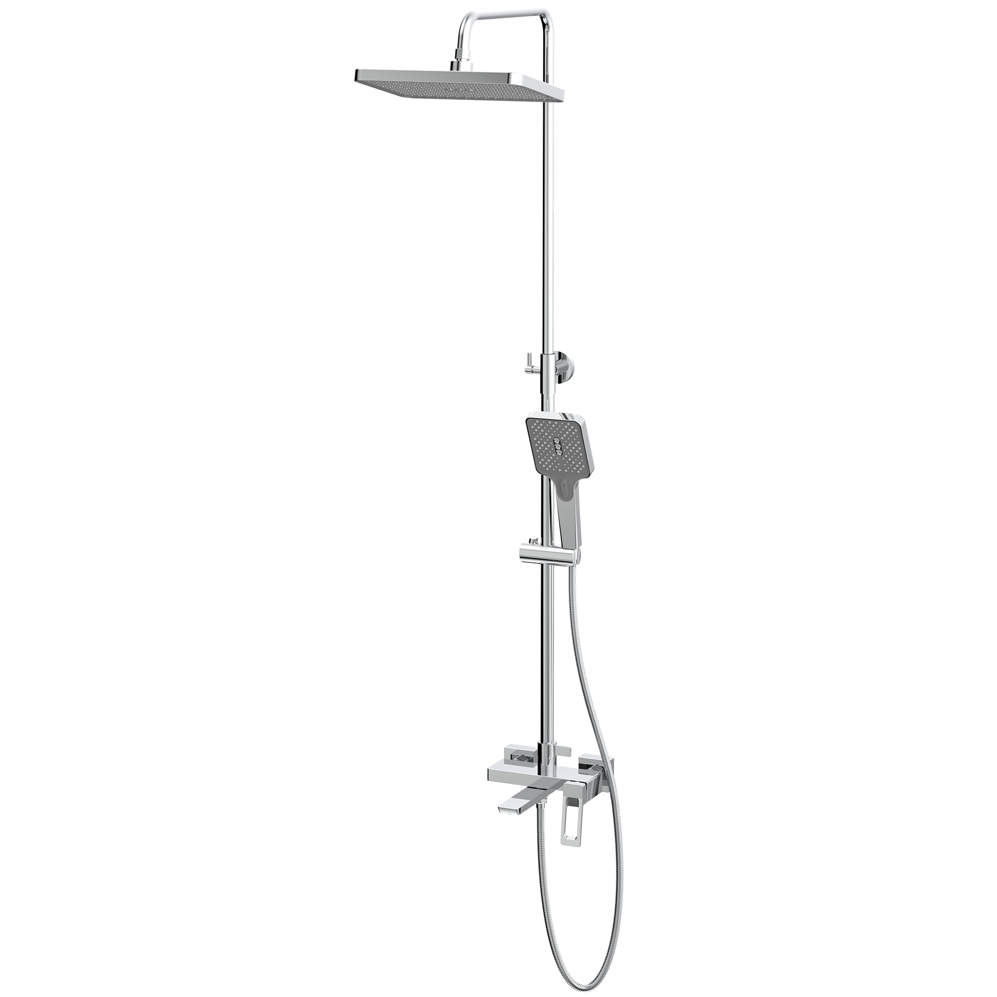 Душевая система цвет: хром HB24732