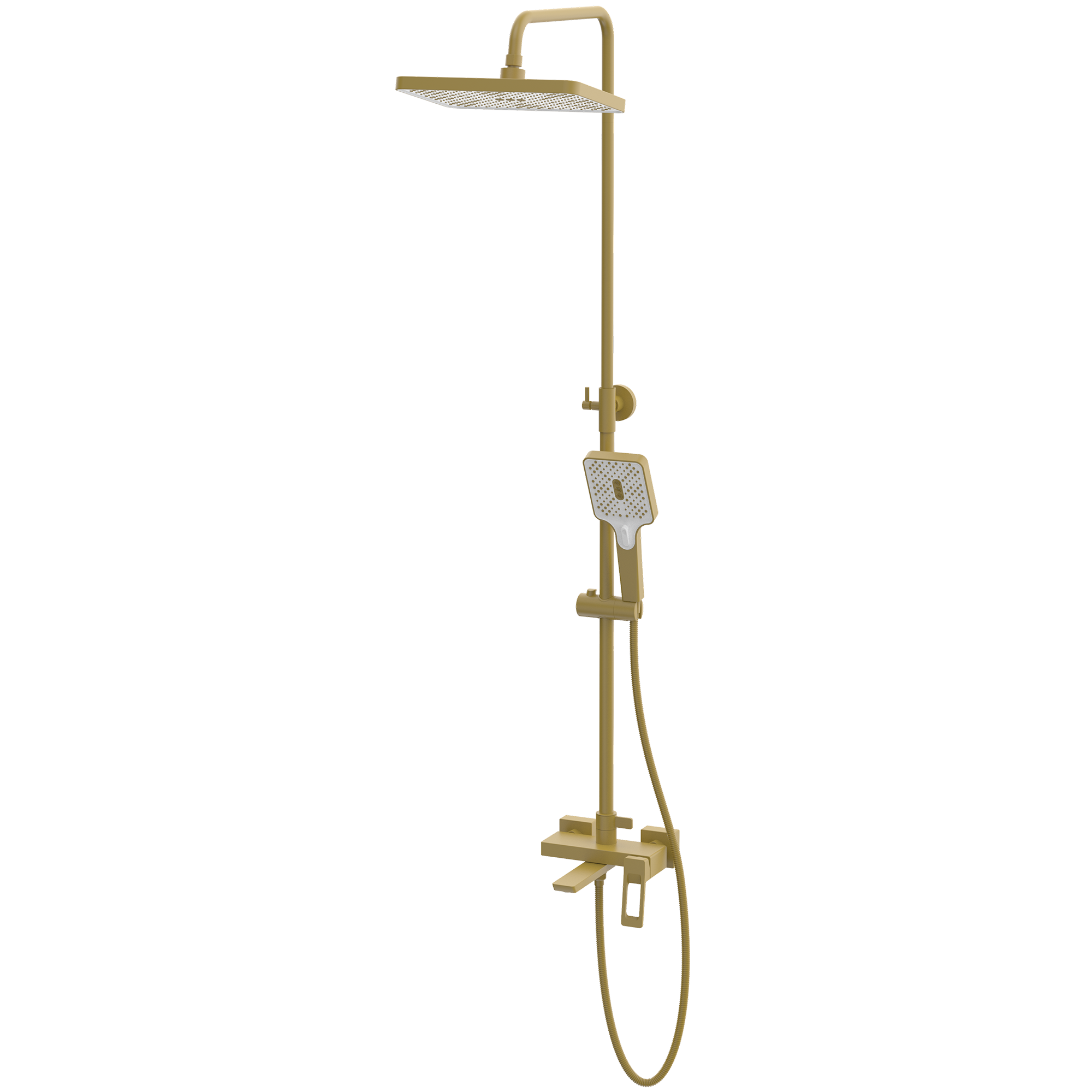 Душевая система цвет: брошированное золото HB24732-5
