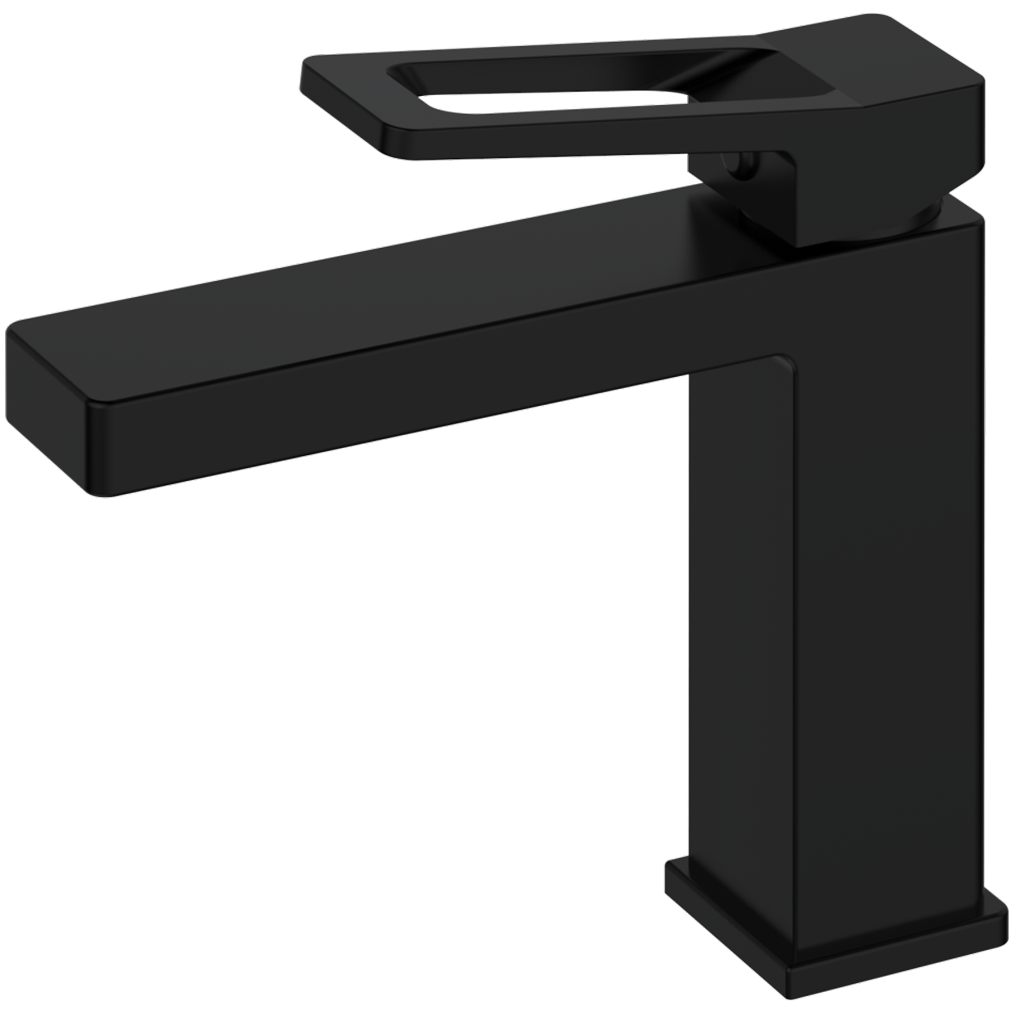 Смеситель для раковины цвет: чёрный HB10732-7