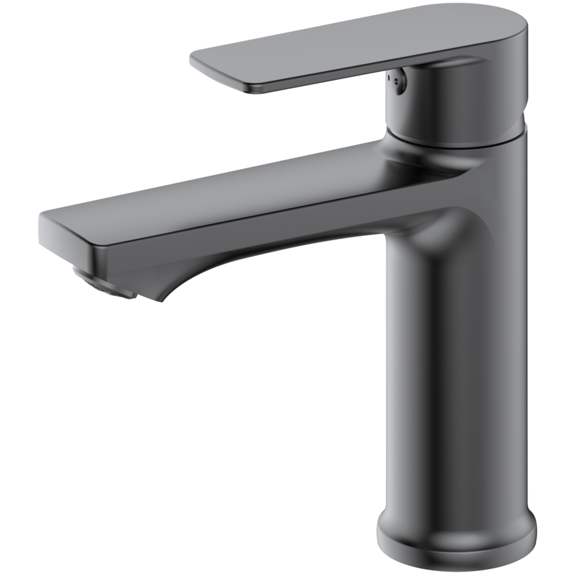 Смеситель для раковины цвет: оружейная сталь HB10719-3