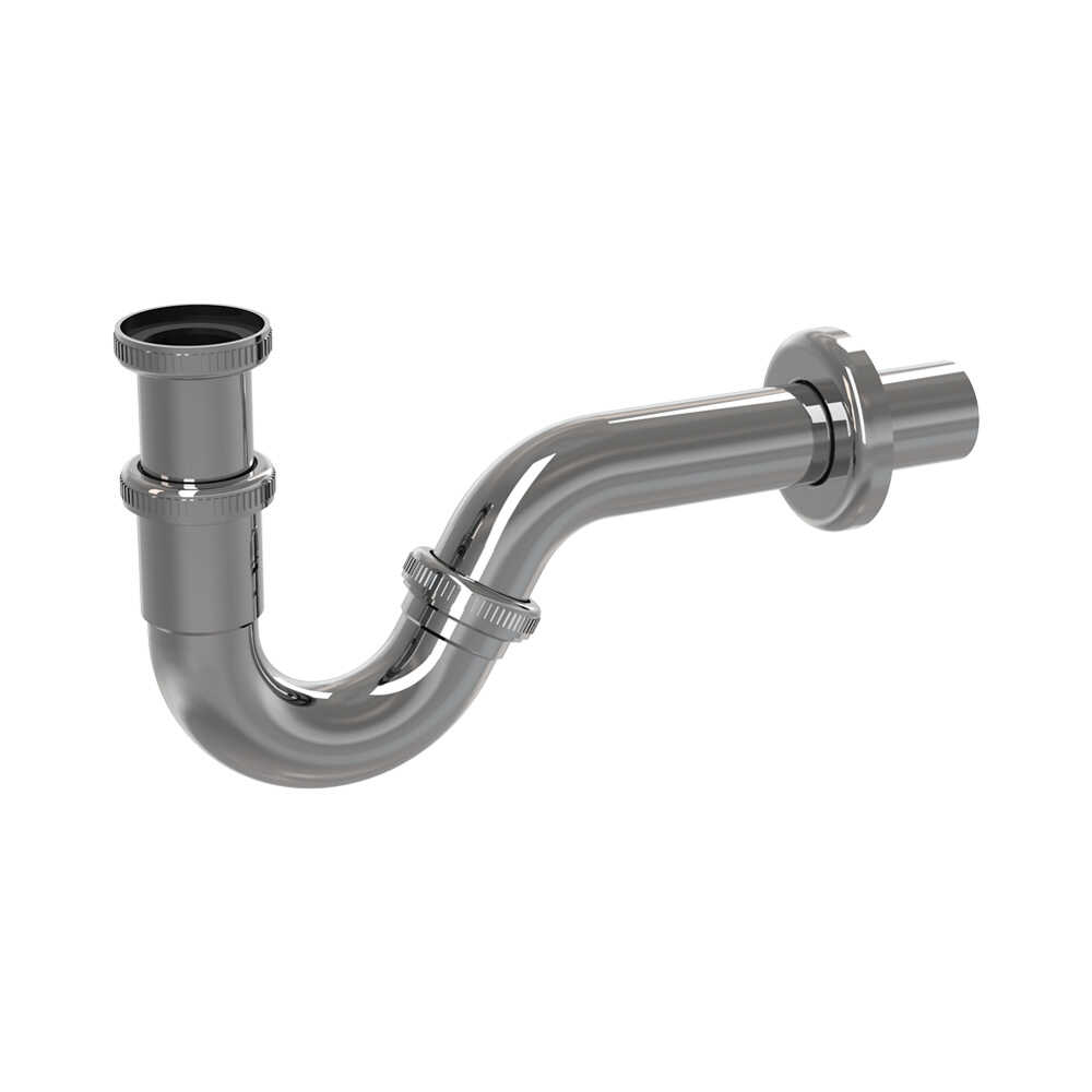 A45G AlcaPlast Cифон для биде DN32 металл (273871)